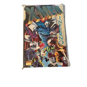 X-Men Inferno Marvel Comics Graphic Novel 1994 Direct Edition Sealed